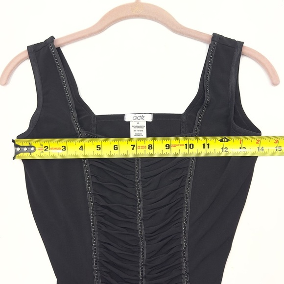 Vintage Cache Y2K Tank Top Womens XS Witchy Victorian Whimsigoth Corset Romantic - Picture 8 of 10